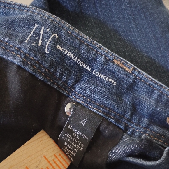 INC. Skinny Straight Jeans 4 - Picture 9 of 9